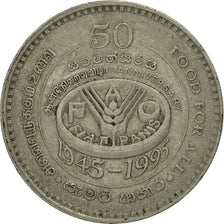 Sri Lanka, 2 Rupees, 1995, MBC, Cobre - níquel, KM:155