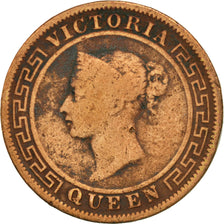Munten, Ceylon, Victoria, Cent, 1870, FR, Koper, KM:92