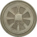 Ceylon, Elizabeth II, Rupee, 1957, AU(55-58), Copper-nickel, KM:125