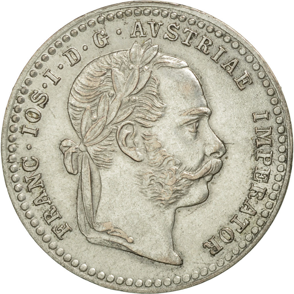 Österreich, Franz Joseph I, 10 Kreuzer, 1872, VZ, Silber, KM:2206