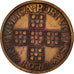 Coin, Portugal, 20 Centavos, 1972, EF(40-45), Bronze, KM:595