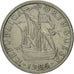 Coin, Portugal, 2-1/2 Escudos, 1985, AU(55-58), Copper-nickel, KM:590