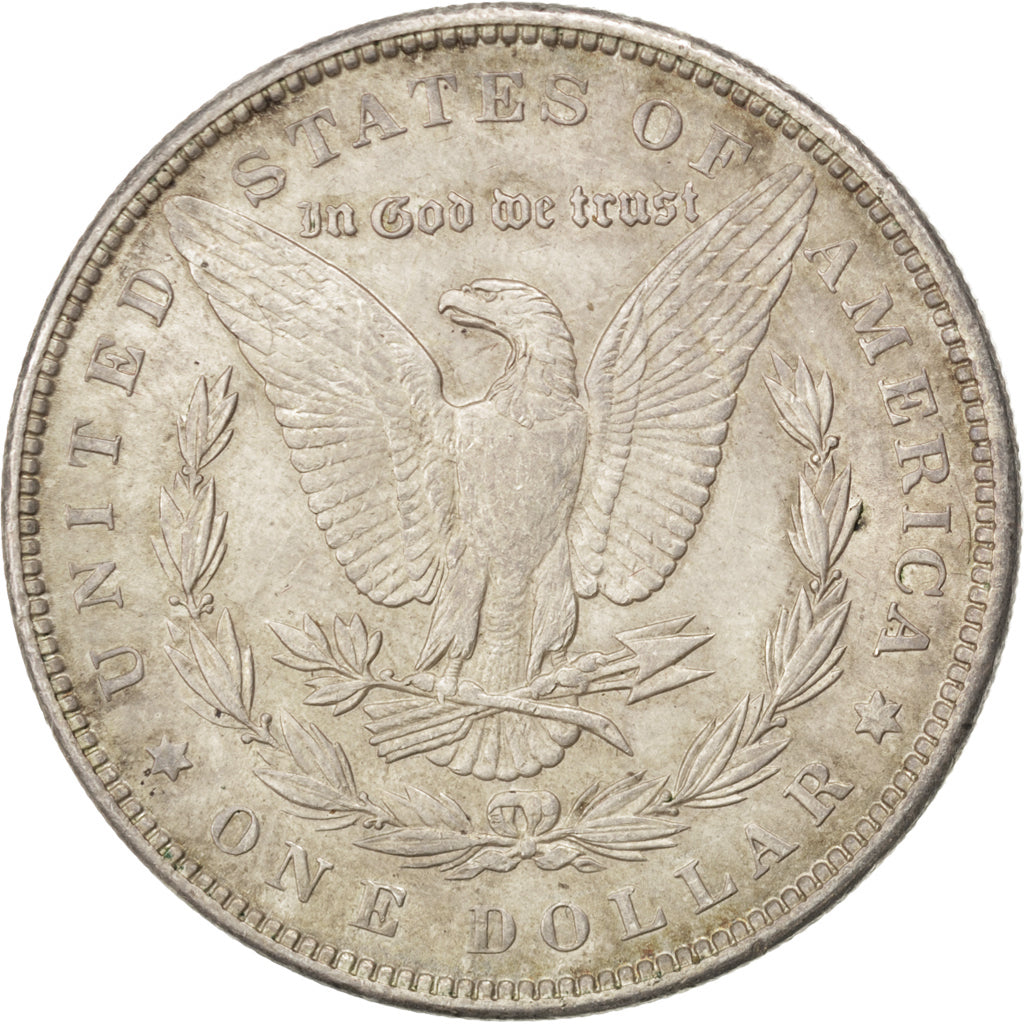 Stati Uniti, Morgan Dollar, Dollar, 1889, U.S. Mint, Philadelphia, BB+, Argen...