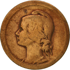 Munten, Portugal, 10 Centavos, 1926, ZF, Bronze, KM:573