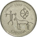 Coin, Canada, Elizabeth II, 25 Cents, 1999, Royal Canadian Mint, Ottawa