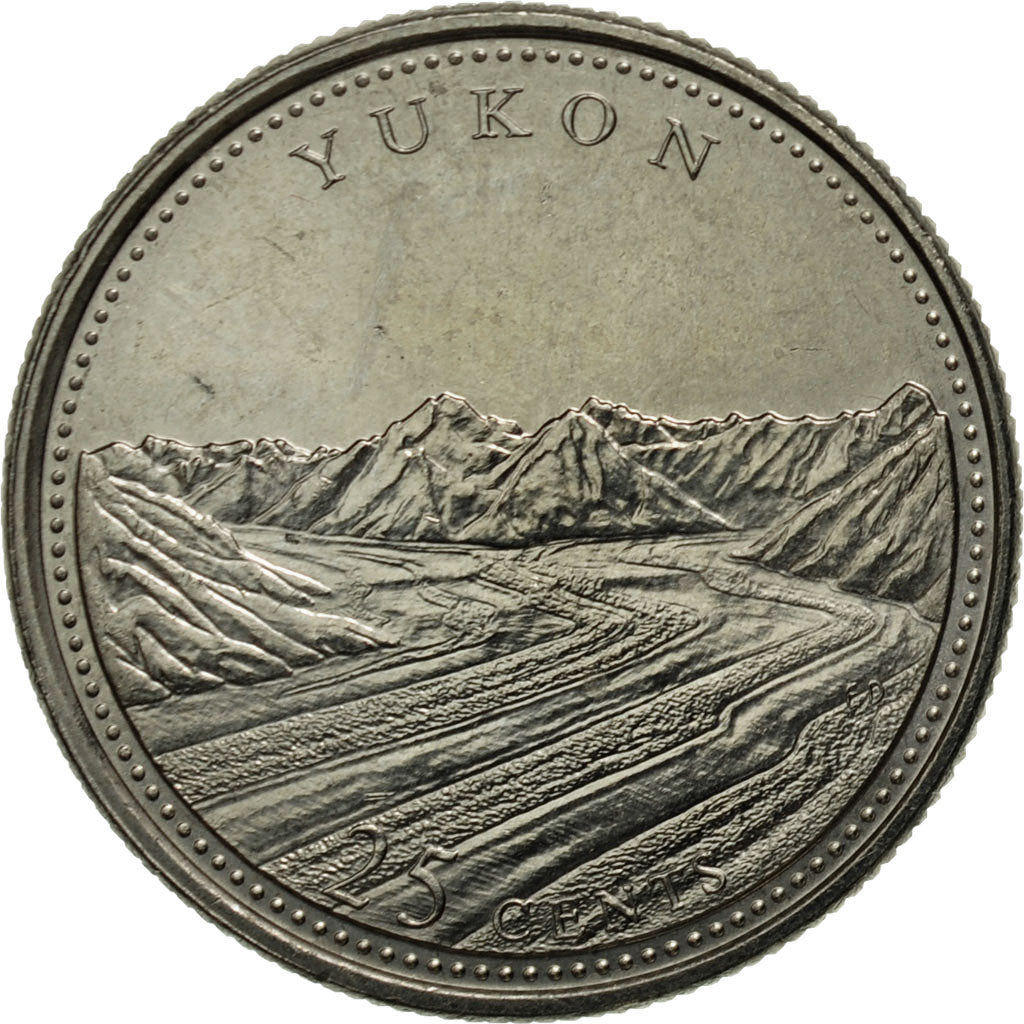 Coin, Canada, Elizabeth II, 25 Cents, 1992, Royal Canadian Mint, Ottawa