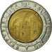 San Marino, 500 Lire, COLUMBUS, 1992, Rome, MS(60-62), Bi-Metallic, KM:286