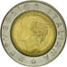 Moneta, Italia, 500 Lire, 1993, Rome, BB+, Bi-metallico, KM:160