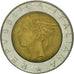 Munten, Italië, 500 Lire, 1987, Rome, ZF, Bi-Metallic, KM:111