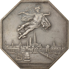 France, Token, Chambre de Commerce de Rouen, 1802, Lecomte, MS(60-62), Silver