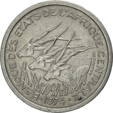Moneta, Stati dell’Africa centrale, Franc, 1974, Paris, SPL-, Alluminio, KM:8