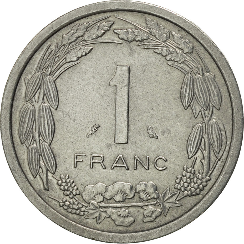 Moneta, Stati dell’Africa centrale, Franc, 1974, Paris, SPL-, Alluminio, KM:8