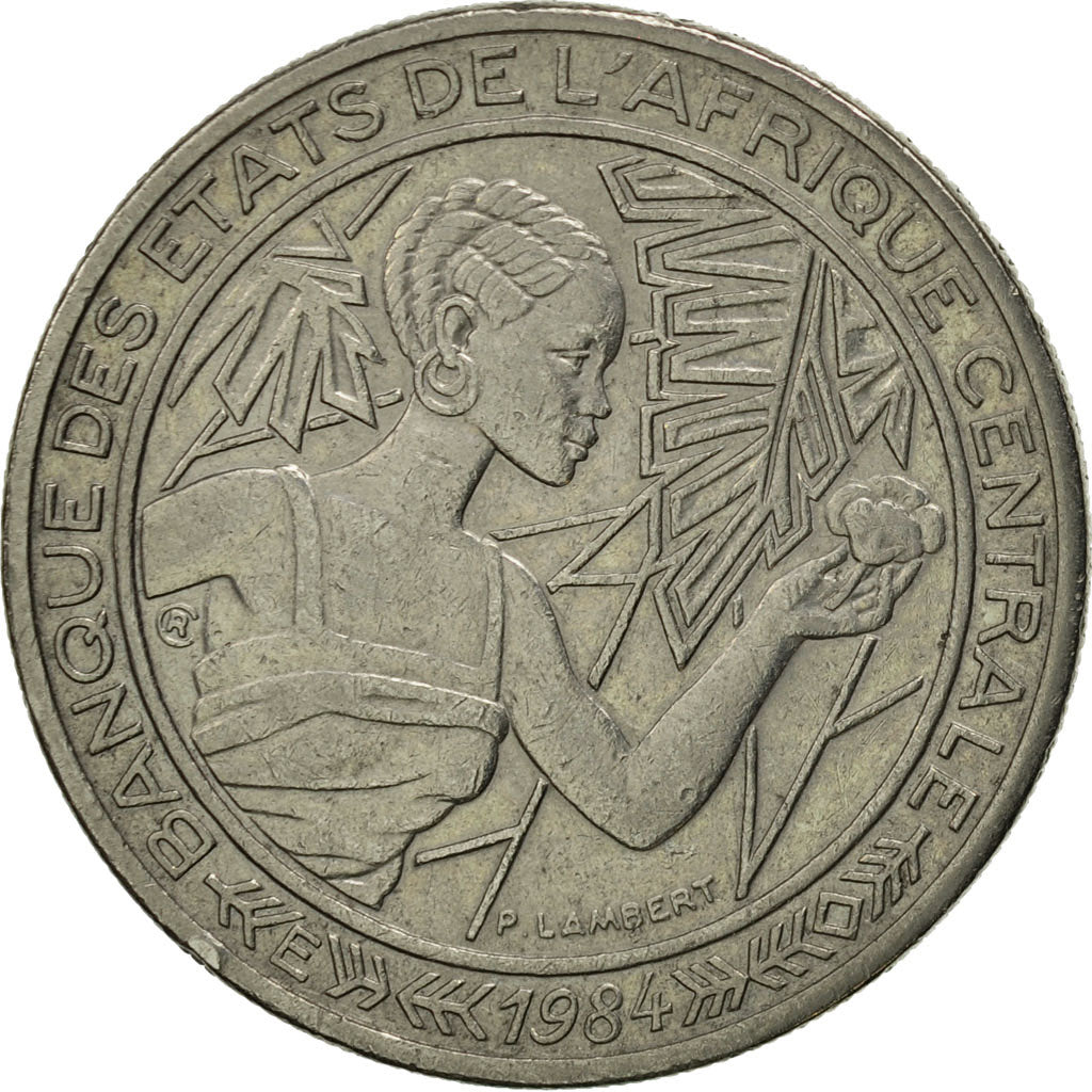 Stati dell’Africa centrale, 500 Francs, 1984, Paris, SPL-, Nichel, KM:12