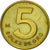Coin, Peru, 5 Soles, 1980, Lima, AU(55-58), Brass, KM:271