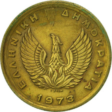 Coin, Greece, 50 Lepta, 1973, EF(40-45), Nickel-brass, KM:106