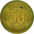 Moneta, Islandia, 50 Aurar, 1969, EF(40-45), Mosiądz niklowy, KM:17