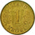 Moneda, Islandia, Krona, 1973, MBC, Níquel - latón, KM:12a