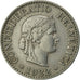 Coin, Switzerland, 10 Rappen, 1922, Bern, AU(50-53), Copper-nickel, KM:27