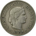 Coin, Switzerland, 10 Rappen, 1920, Bern, EF(40-45), Copper-nickel, KM:27