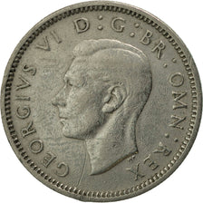 Coin, Great Britain, George VI, 6 Pence, 1950, AU(50-53), Copper-nickel, KM:875