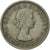 Coin, Great Britain, Elizabeth II, 6 Pence, 1960, EF(40-45), Copper-nickel