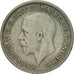 Gran Bretaña, George V, 6 Pence, 1932, MBC, Plata, KM:832