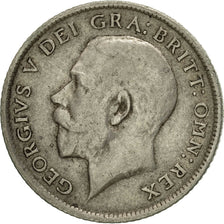 Great Britain, George V, 6 Pence, 1914, EF(40-45), Silver, KM:815