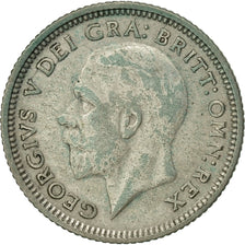 Great Britain, George V, 6 Pence, 1926, EF(40-45), Silver, KM:815a.2