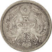 JAPAN, 50 Sen, 1923, KM #46, EF(40-45), Silver, 23.8, 4.91