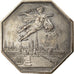 France, Token, Chambre de Commerce de Rouen, 1802, Lecomte, AU(55-58), Silver