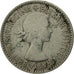 Coin, Great Britain, Elizabeth II, 6 Pence, 1953, EF(40-45), Copper-nickel