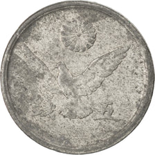 JAPAN, 5 Sen, 1946, KM #65, AU(50-53), Tin-Zinc, 17, 1.97