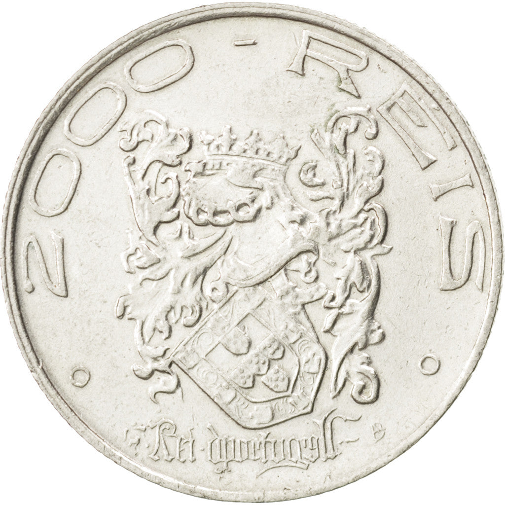 BRAZIL, 2000 Reis, 1932, KM #532, AU(55-58), Silver, 26, 7.96