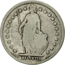 Münze, Schweiz, Franc, 1876, Bern, S+, Silber, KM:24