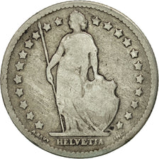Monnaie, Suisse, Franc, 1876, Bern, TB+, Argent, KM:24