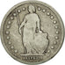 Coin, Switzerland, Franc, 1876, Bern, VF(30-35), Silver, KM:24