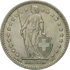 Switzerland, Franc, 1956, Bern, AU(50-53), Silver, KM:24