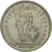 Switzerland, Franc, 1956, Bern, AU(50-53), Silver, KM:24