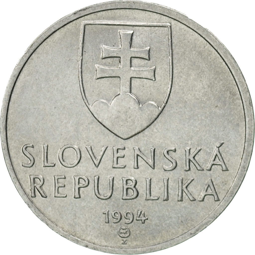 Moneta, Slovacchia, 10 Halierov, 1994, SPL-, Alluminio, KM:17