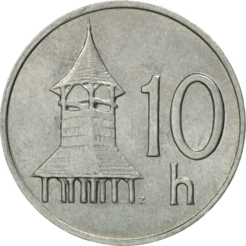 Moneta, Slovacchia, 10 Halierov, 1994, SPL-, Alluminio, KM:17