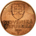 Moneta, Słowacja, 50 Halierov, 2006, EF(40-45), Miedź platerowana stalą