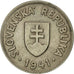 Slowakei, 50 Halierov, 1941, SS, Copper-nickel, KM:5