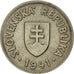 Slovaquie, 50 Halierov, 1941, TTB, Copper-nickel, KM:5