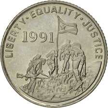 Coin, Eritrea, 10 Cents, 1997, MS(60-62), Nickel Clad Steel, KM:45