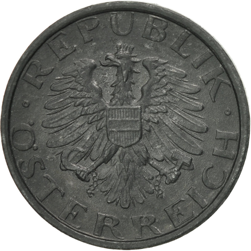 Austria, 10 Groschen, 1948, AU(55-58), Zinc, KM:2874