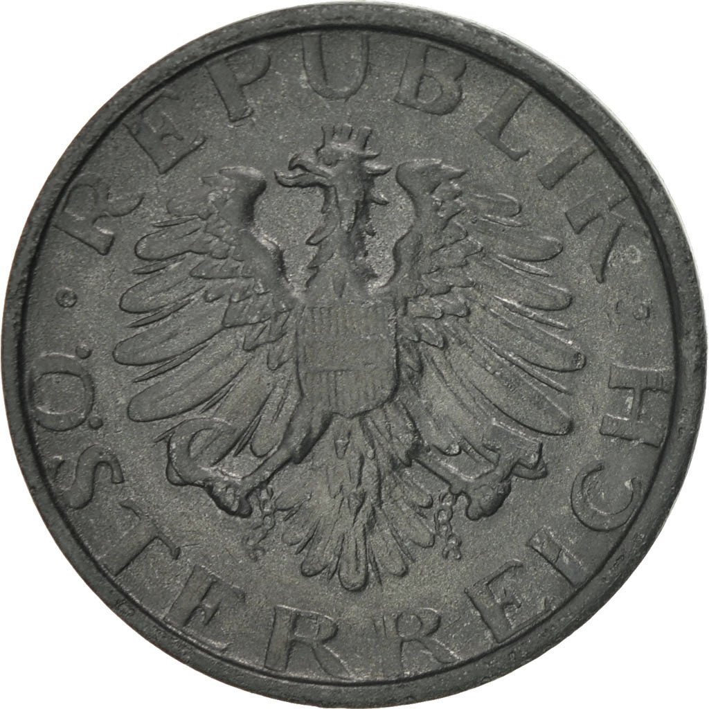 Austria, 10 Groschen, 1949, AU(55-58), Zinc, KM:2874