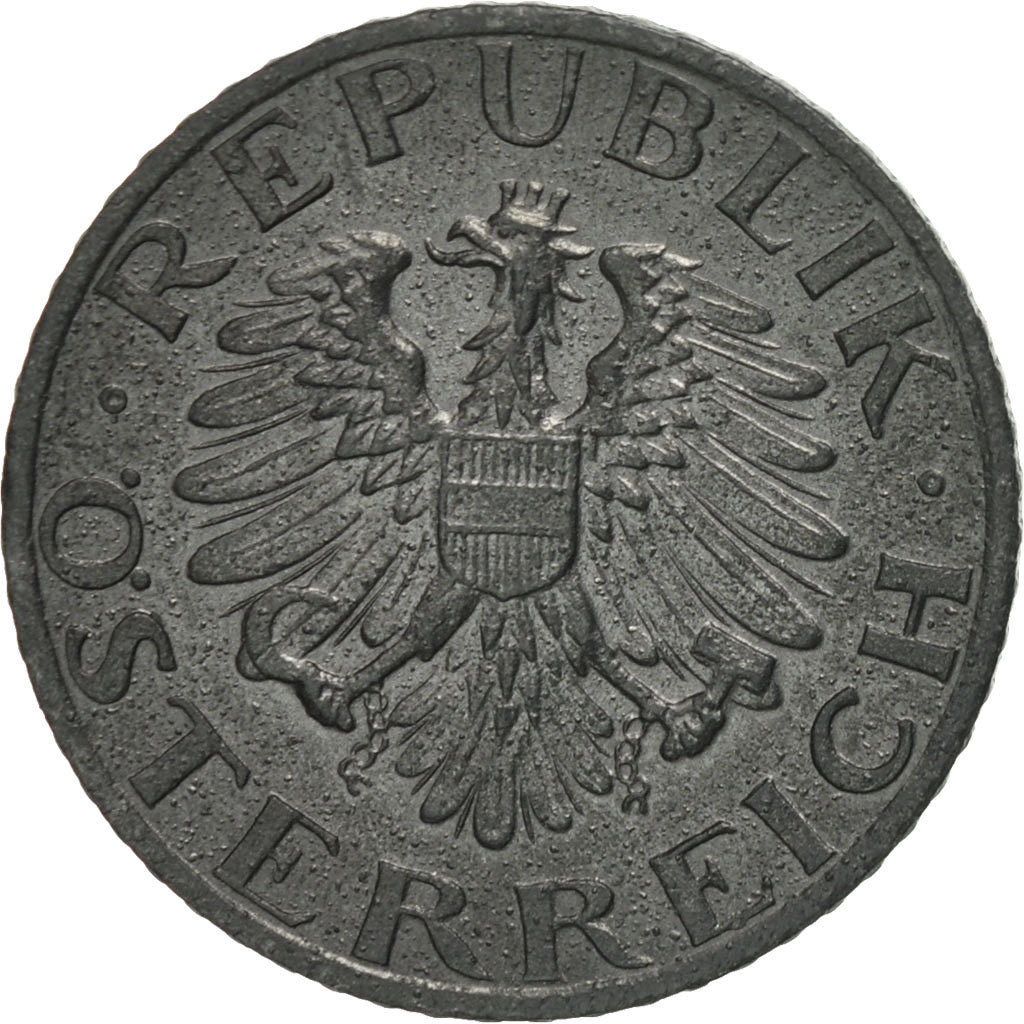 Coin, Austria, 5 Groschen, 1973, AU(55-58), Zinc, KM:2875