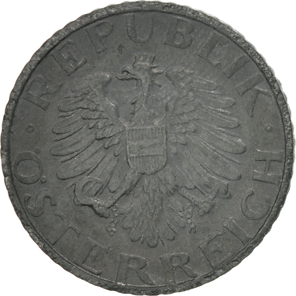 Coin, Austria, 5 Groschen, 1948, EF(40-45), Zinc, KM:2875