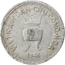 Monnaie, Viet Nam, 5 Hao, 1946, TTB, Aluminium, KM:2.1, Lecompte:2