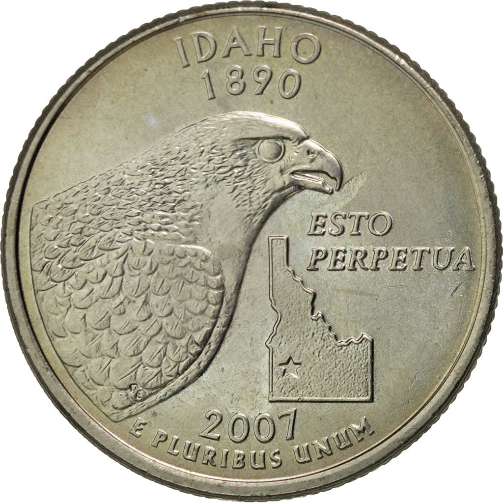 Coin, United States, Quarter, 2007, U.S. Mint, Philadelphia, MS(60-62)